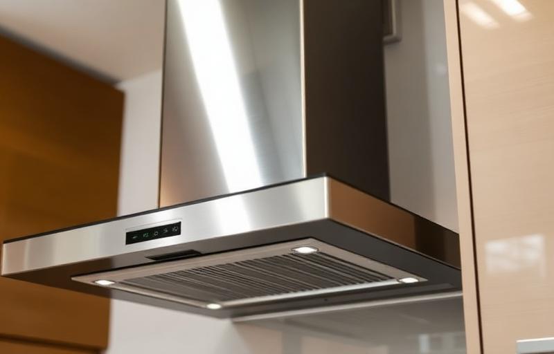 Stainless steel kitchen chimney hood